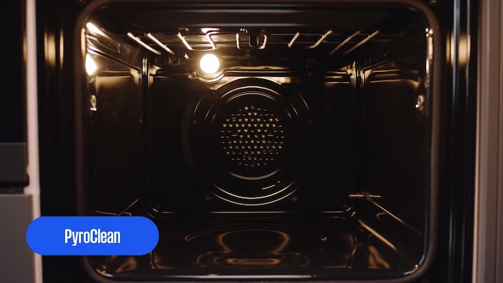 Ovens that clean up after themselves