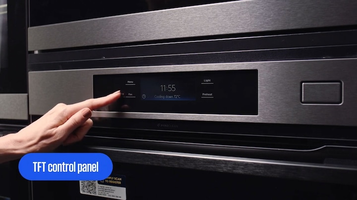 Westinghouse ovens | TFT control panel